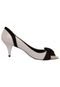 Peep Toe Santa Lolla Jagger Off-White - Marca Santa Lolla