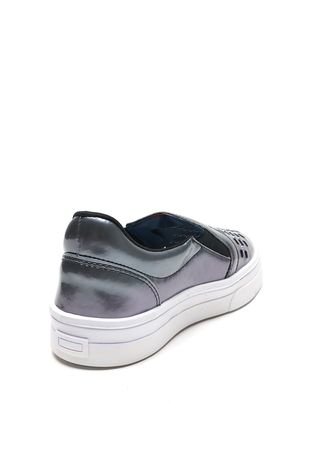 Slip On DAFITI SHOES Lasercut Branco - Compre Agora