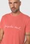 Camiseta Osklen Brazilian Soul Coral - Marca Osklen