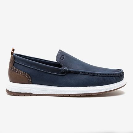 Mocassim Easy Flop Pulse Navy - Marca Democrata