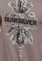 Camiseta Quiksilver Slim Palm Lights Cinza - Marca Quiksilver