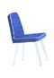 Cadeira Madeira Branca e Azul Romero Britto DAF - Marca Daf