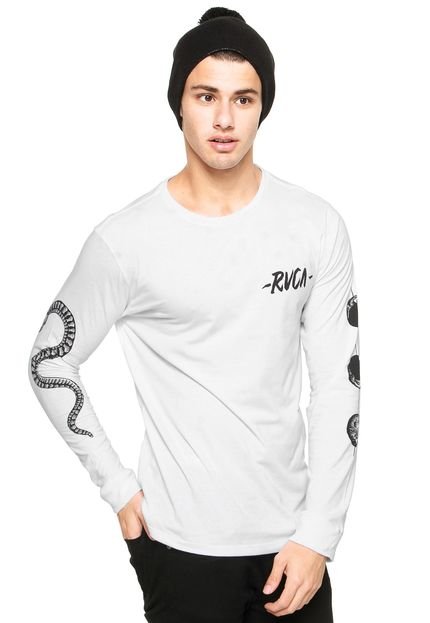 Camiseta RVCA Moons Branca - Marca RVCA