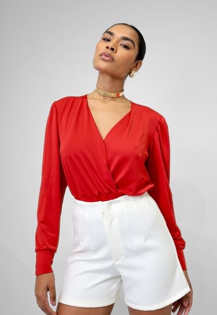 Blusa Maya Vermelha - Marca Martina Oficial