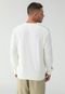 Blusa de Moletom Fechada adidas Sportswear 3 Stripes Off White - Marca adidas Sportswear