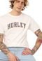 Camiseta Hurley Bull Pen Off-white - Marca Hurley
