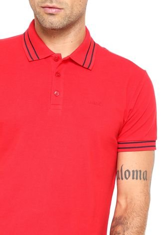 Camisa Polo Colcci Lisa Vermelha