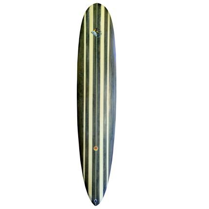 Menor preço em Prancha Fm Surf Longboard Classic Wood Marrom.