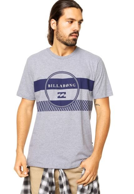 Camiseta Billabong New Stuff Cinza - Marca Billabong