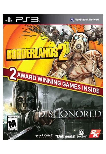 Jogo Borderlands 2 & Dishonored Bundle PS3 - Marca PlayStation