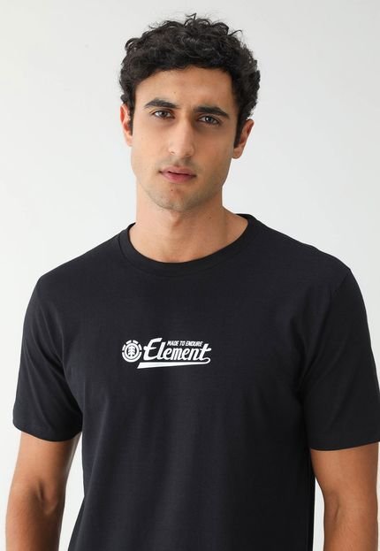 Camiseta Element Signature Mini Preta - Marca Element