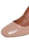 Scarpin DAFITI SHOES Tornozeleira Bege - Marca DAFITI SHOES