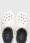 Babuche Crocs Classic Lined Clog Branco - Marca Crocs