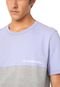 Camiseta Hering Dias Melhores Verão Azul/Cinza - Marca Hering