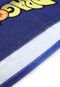 Toalha de Banho Lepper Aveludada Transfer Dragon Ball 70 cm x 1,40 m Azul - Marca Lepper