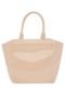 Bolsa Petite Jolie Big Shop Pvc Bege - Marca Petite Jolie