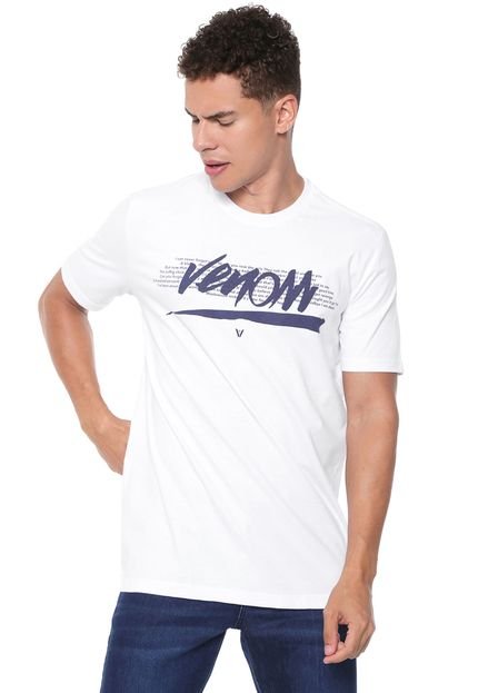 Camiseta Venom Estampada Branca - Marca Venom