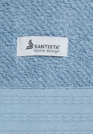 Toalha Banho Santista Home Design Felpuda Fluffy Azul
