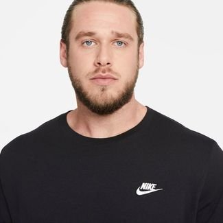 Camiseta Nike Sportswear Club Preta