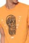 Camiseta HD Core Skull Caramelo - Marca HD