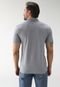 Camisa Polo Levis Slim Logo Cinza - Marca Levis