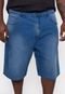 Bermuda Onbongo Plus Size Jeans Slim Azul - Marca Onbongo