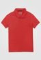 Camisa Polo Colcci Kids Infantil Logo Vermelha - Marca Colcci Kids
