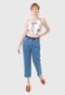 Regata Cropped Lez a Lez Ornamental Branca - Marca Lez a Lez