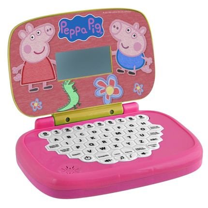 Laptop Peppa Pig - Bilingue - Marca Candide