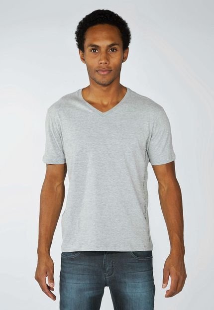 Camiseta Calvin Klein Jeans Change Cinza - Marca Calvin Klein Jeans