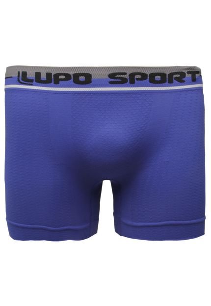 Cueca Lupo Sport Boxer Sem Costura Azul - Marca Lupo