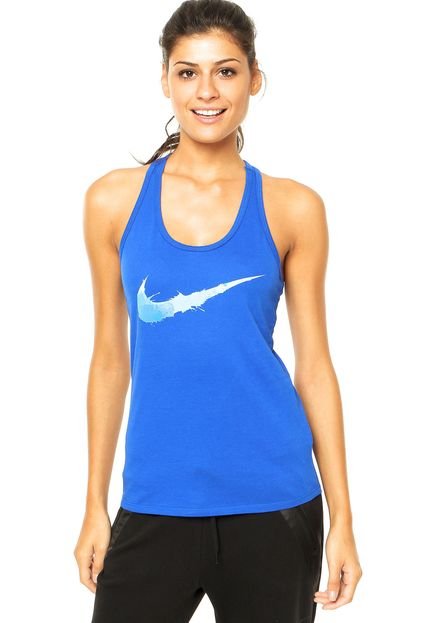 Regata Nike Sportswear Swoosh Splatter Game Azul - Marca Nike Sportswear