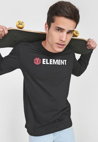 Camiseta Element Blazin Preta