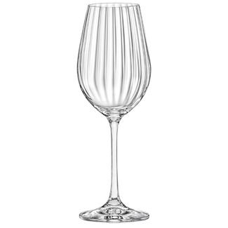 Taças de Vinho e Água Cristal 450ml Com Titânio Dream 4 peças - Haus Concept