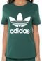 Camiseta adidas Originals ADICOLOR Trefoil Verde - Marca adidas Originals