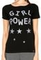 Camiseta Disparate Girl Power Preta - Marca Disparate