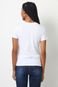 Camiseta Woman In The Frame Planet Girls Branco - Marca Planet Girls