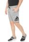 Bermuda adidas Performance Reta Mh Bos Sj Cinza - Marca adidas Performance