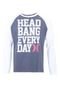 Camiseta Hurley Head Bang Cinza - Marca Hurley