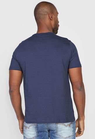 Camiseta Malwee Lisa Azul-Marinho