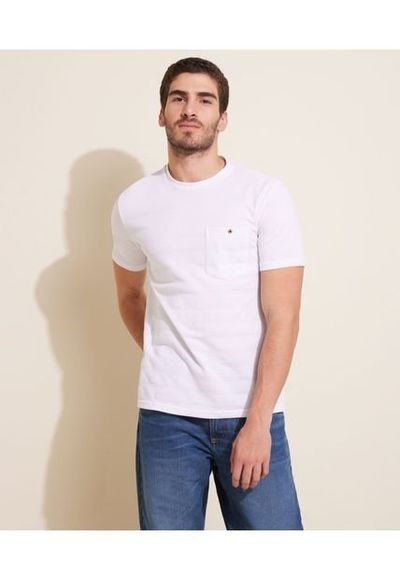 Camiseta Hombre Patprimo M C Blanco Poli ster Compra Ahora