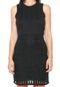 Vestido Endless Curto Renda Preto - Marca Endless