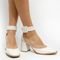 Sapato Boneca Lindy Off White Lelive - Marca Lelive