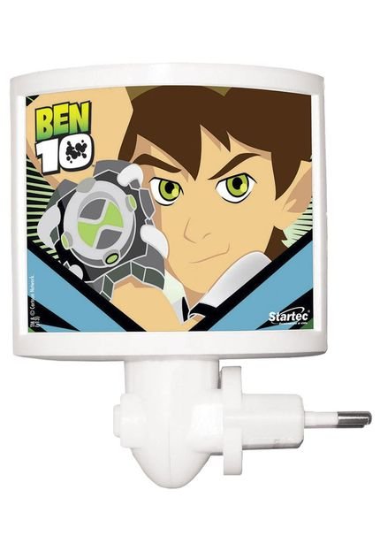 Mini Abajur Led Ben 10 Azul e Verde Startec - Marca Startec