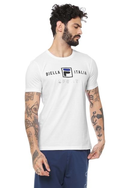 Camiseta Fila Biella Italia Branca - Marca Fila