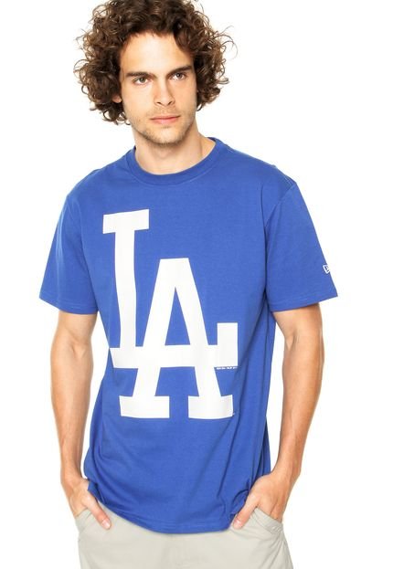 Camiseta New Era Color Los Angeles Dodgers Azul - Marca New Era