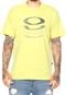 Camiseta Oakley Defrag Elipse Amarela - Marca Oakley
