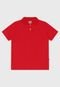 Camisa Polo Infantil Brandili Lisa Vermelha - Marca Brandili
