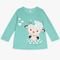 Conjunto Pijama Infantil Menina com Estampa de Bichinho Kyly Verde Claro - Marca Kyly