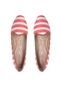 Slipper Beira Rio Listras Coral - Marca Beira Rio